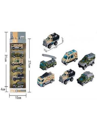 DZIELNYPACJENT.EU|POJAZDY WOJSKO "SERIA - 1" - 6 szt.|5901271550131