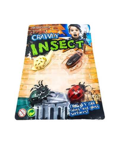 DZIELNYPACJENT.EU|OWADY CHODZĄCE PO SZYBIE - 4 szt.|5901271562264