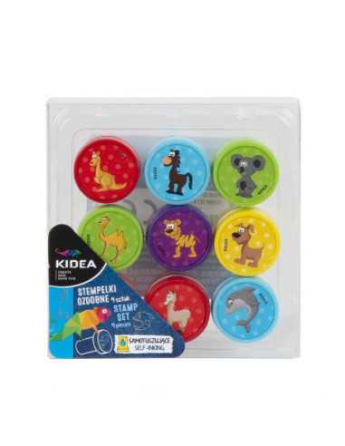 DZIELNYPACJENT.EU|STEMPELKI "ZWIERZĄTKA - 2" - 9 szt.|5901130071234
