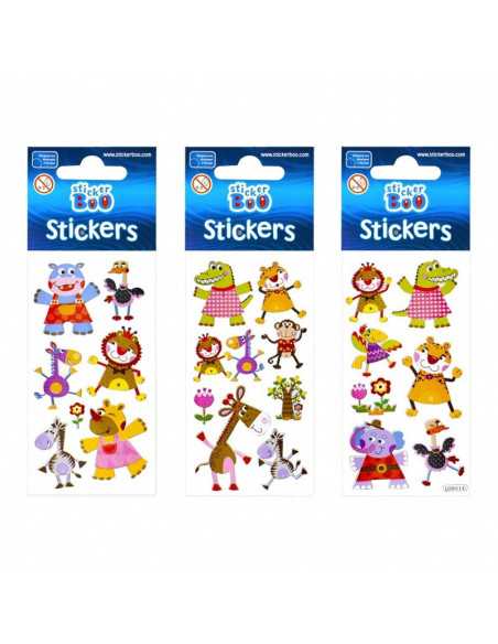 DZIELNYPACJENT.EU|NAKLEJKI "ZWIERZĄTKA - 2"|5902643620667