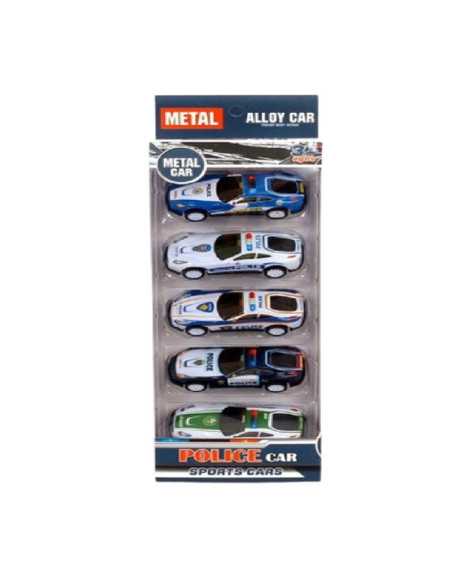 DZIELNYPACJENT.EU|POJAZDY "POLICE CAR" - 5 szt.|5907308429463