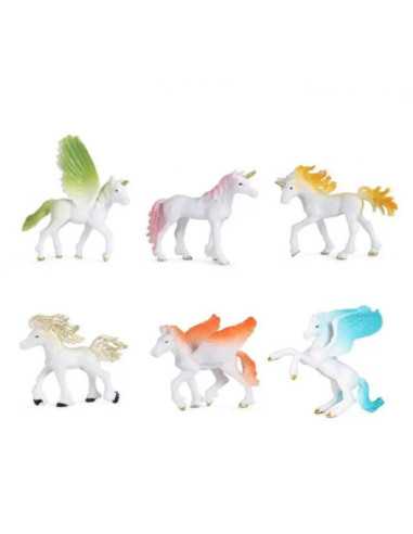 DZIELNYPACJENT.EU|FIGURKI "JEDNOROŻCE-PEGAZY-KONIE" - 6 SZT.|5901353676797