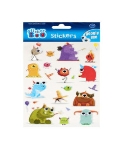 DZIELNYPACJENT.EU|NAKLEJKI "POTWORKI EYE - 2"|5904335841312