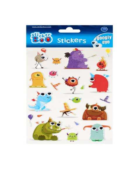 DZIELNYPACJENT.EU|NAKLEJKI "POTWORKI EYE - 2"|5904335841312