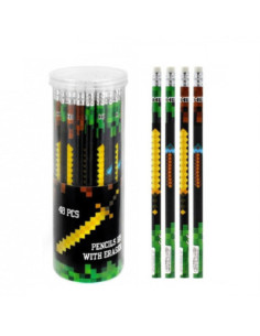 DZIELNYPACJENT.EU|OŁÓWKI "PIXEL" - 48 szt.|5904335838206