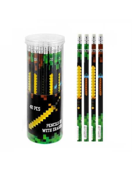 DZIELNYPACJENT.EU|OŁÓWKI "PIXEL" - 48 szt.|5904335838206