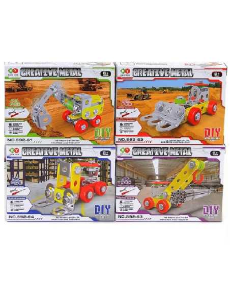 DZIELNYPACJENT.EU|KLOCKI METALOWE "KREATYWNE - 4"|5901271500563