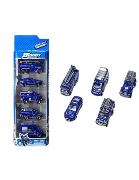 DZIELNYPACJENT.EU|POJAZDY PREMIUM "POLICE - SPRINT" - 5 szt.|5901271566392