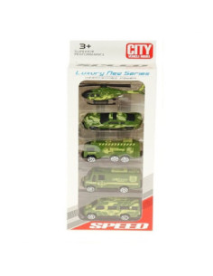 DZIELNYPACJENT.EU|POJAZDY "WOJSKO - 3" - 5 szt.|5900733644630