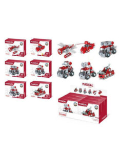 DZIELNYPACJENT.EU|KLOCKI DIY - METALOWE "STRAŻ POŻARNA"|5901353666231