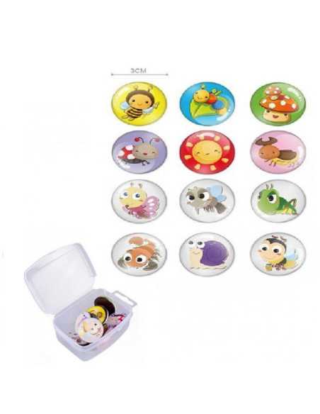 DZIELNYPACJENT.EU|MAGNESY "OWADY" - 12 szt.|5901353666774