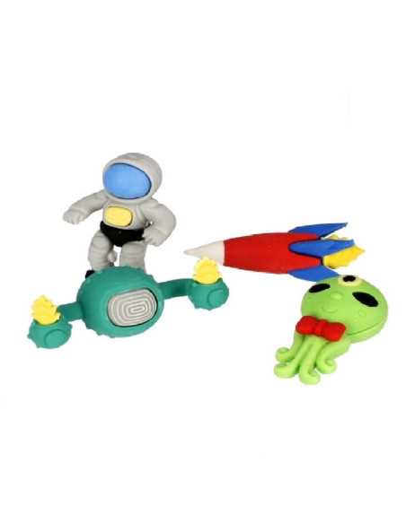 DZIELNYPACJENT.EU|GUMKI SZKOLNE "PREMIUM - KOSMOS" - 4 szt.|5904335871722