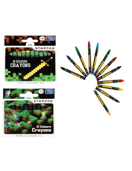 DZIELNYPACJENT.EU|KREDKI WOSKOWE "PIXEL"|5904335821345