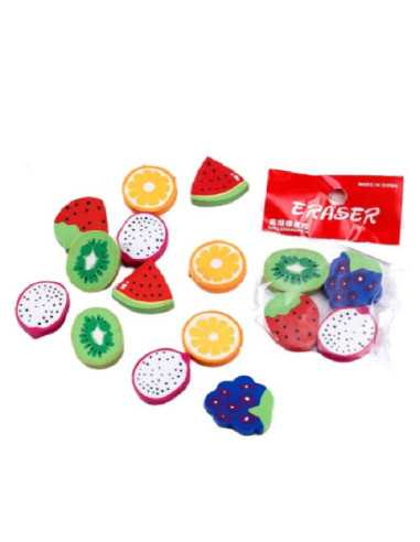 DZIELNYPACJENT.EU|GUMKI SZKOLNE "ŚWIEŻAKI - 4" - 4 szt.|5902605817173