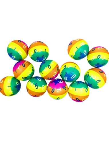 DZIELNYPACJENT.EU|PIŁKA PIANKOWA "CYFERKI - 3"|5904888051268