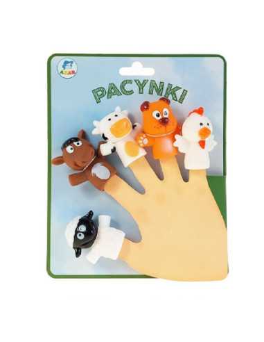 DZIELNYPACJENT.EU|PACYNKA "ZWIERZĄTKA - FARMA" - 5 szt.|5901271618251