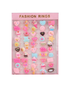 DZIELNYPACJENT.EU|PIERŚCIONKI "SWEET - BOX"- 50 szt.|5901353668778