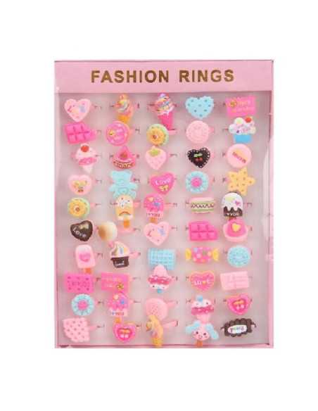 DZIELNYPACJENT.EU|PIERŚCIONKI "SWEET - BOX"- 50 szt.|5901353668778