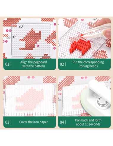 DZIELNYPACJENT.EU|KORALIKI DO PRASOWANIA 3D "DINOZAUR"|5901353662974