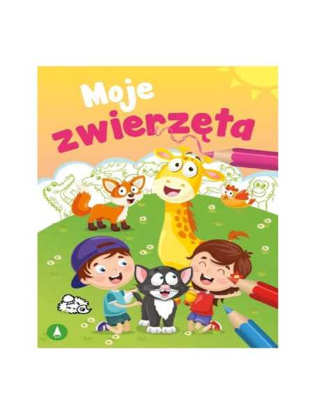 DZIELNYPACJENT.EU|KOLOROWANKA "MOJE ZWIERZĘTA"|9788382075984