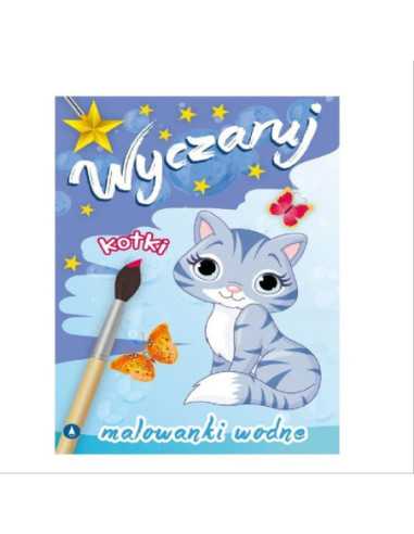 DZIELNYPACJENT.EU|MALOWANKI WODNE "WYCZARUJ KOTKI"|9788379154357