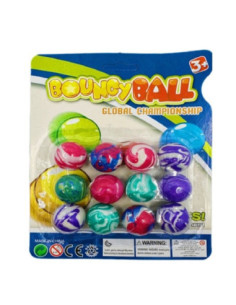 DZIELNYPACJENT.EU|PIŁECZKI KAUCZUKOWE "BOUNCY BALL - 1"- 12 szt.|5904335891249