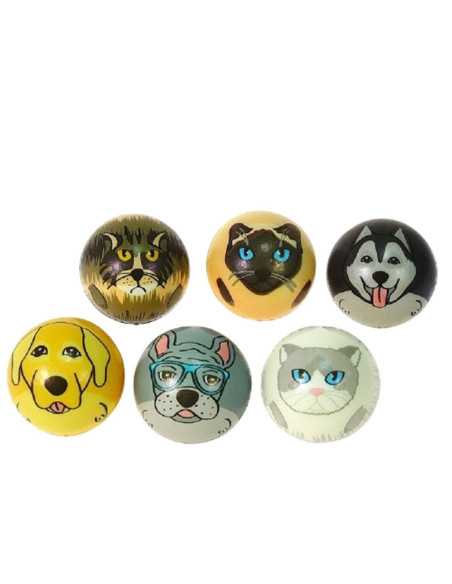 DZIELNYPACJENT.EU|PIŁKA PIANKOWA "PIES I KOT"|5901271585287