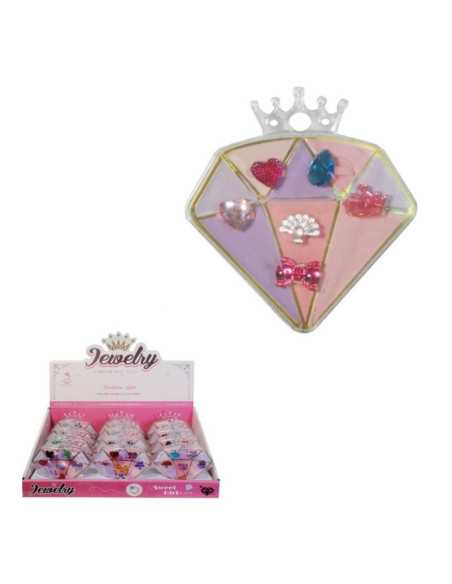 DZIELNYPACJENT.EU|PIERŚCIONKI "SERIA - 9" - 6 szt.|5902496183692