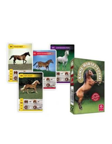 DZIELNYPACJENT.EU|GRA KARCIANA "KWARTET - KONIE"|5901911002174