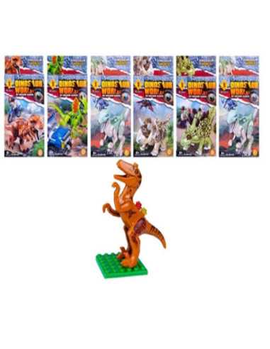 DZIELNYPACJENT.EU|KLOCKI "DINOSAURUS - MIX"|5902444058577