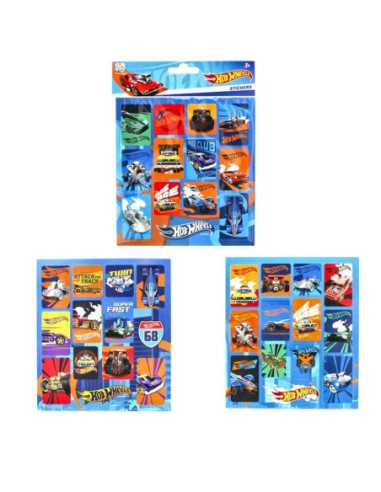 DZIELNYPACJENT.EU|NAKLEJKI "HOT WHEELS - STICKER" - 36 szt.|5905523611120
