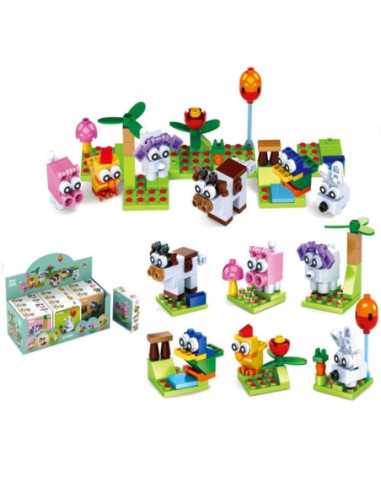 DZIELNYPACJENT.EU|KLOCKI "ZWIERZĄTKA WIEJSKIE|5901353671358