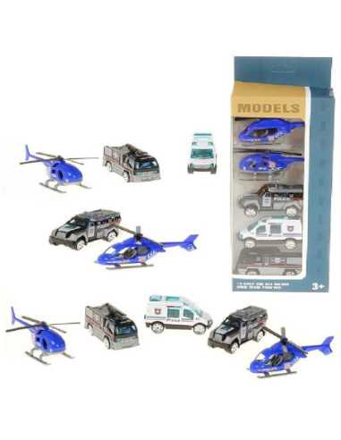 DZIELNYPACJENT.EU|POJAZDY "POLICE" (SERIA 4) - 5 szt.|5901271561762