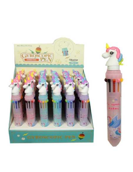 DZIELNYPACJENT.EU|DŁUGOPIS JEDNOROŻEC "MIX COLOR - 12"|5902496205325