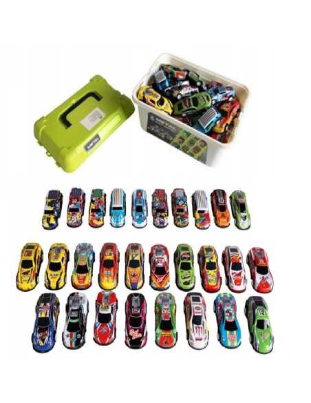 DZIELNYPACJENT.EU|KUFEREK Z METALOWYMI AUTKAMI Z NAPĘDEM - 40 szt.|5902444098375