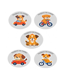 DZIELNYPACJENT.EU|NAKLEJKI DZIELNY PACJENT "SERIA - 2" - 100 szt.|