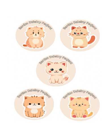 DZIELNYPACJENT.EU|NAKLEJKI DZIELNY PACJENT "SERIA - 6" - 100 szt.|