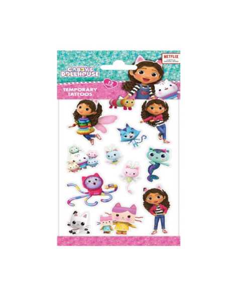 DZIELNYPACJENT.EU|TATUAŻE DLA DZIEWCZYNEK "KOCI DOMEK GABI"|8718819315582