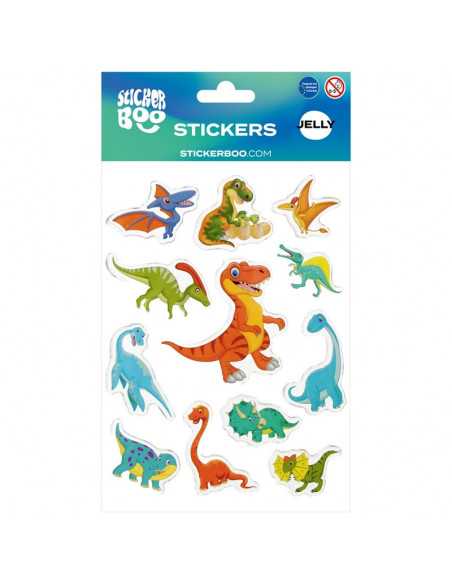 DZIELNYPACJENT.EU|NAKLEJKI ŻELOWE "DINO - 2"|5905523660241