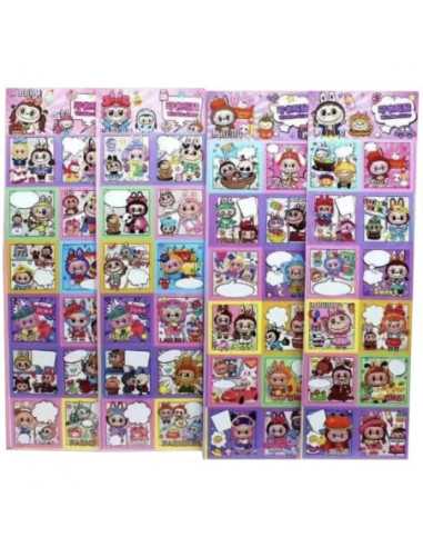 DZIELNYPACJENT.EU|NAKLEJKI "LABUBU" - 12 szt.|6975093673704