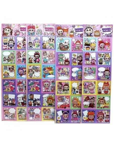 DZIELNYPACJENT.EU|NAKLEJKI "LABUBU" - 12 szt.|6975093673704