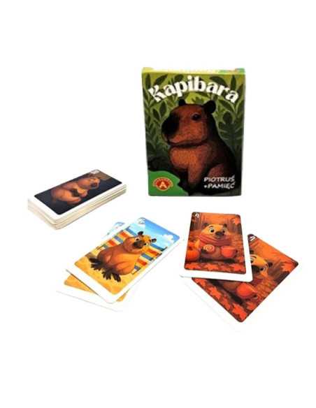 DZIELNYPACJENT.EU|KARTY CZARNY PIOTRUŚ "KAPIBARA"|5906018031560
