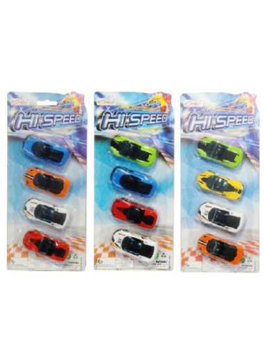 DZIELNYPACJENT.EU|AUTKA METALOWE "HI SPEED -2" - 4 szt.|5902496186525