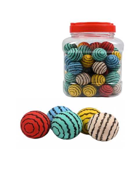 DZIELNYPACJENT.EU|PIŁKI KAUCZUKOWE "MIX - 65" - 60 szt.|5900733674873