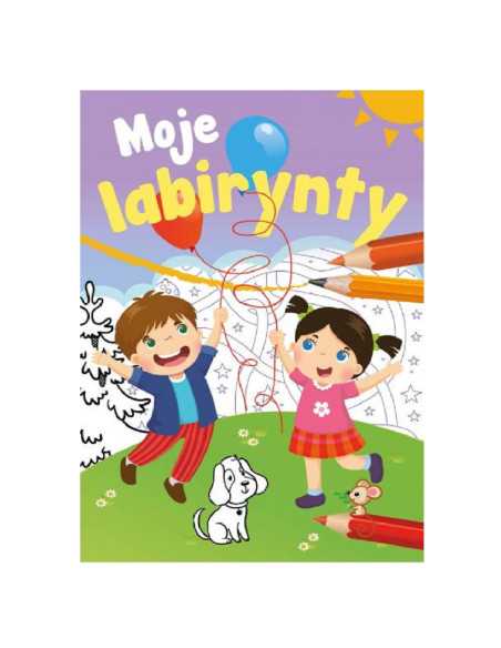 DZIELNYPACJENT.EU|KSIĄŻECZKA "MOJE LABIRYNTY"|9788382070095