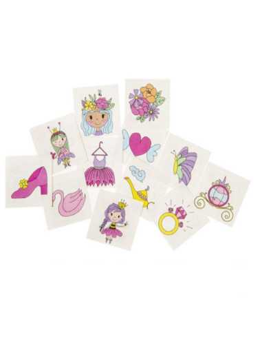 DZIELNYPACJENT.EU|TATUAŻ WODNY "KSIĘZNICZKI"- 12 szt.|5413247084842