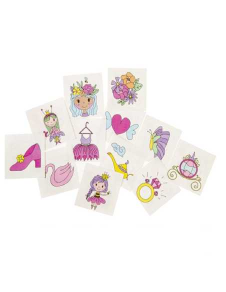 DZIELNYPACJENT.EU|TATUAŻ WODNY "KSIĘZNICZKI"- 12 szt.|5413247084842