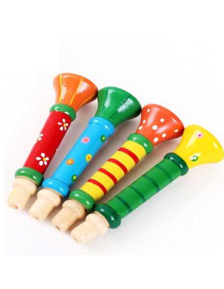 DZIELNYPACJENT.EU|GWIZDEK DREWNIANY "SERIA 1"|5903321374308