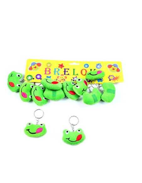 DZIELNYPACJENT.EU|BRELOK PLUSZOWY "ŻABKI - 2" - 1 szt.|5900733481624