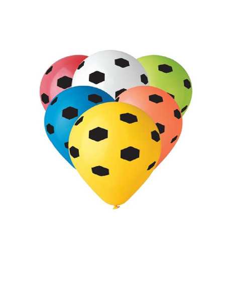 DZIELNYPACJENT.EU|BALONY "PIŁKI NOŻNE - 2" - 5 szt.|8021886306194